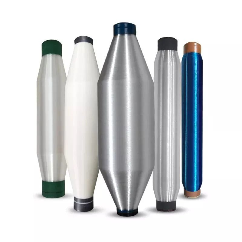 100% polyester monofilament 10D/1F halvtråkig för madrass