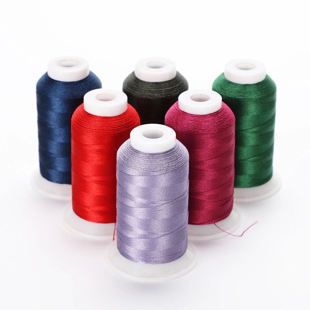 120D/2 polyester broderitråd för handväskor